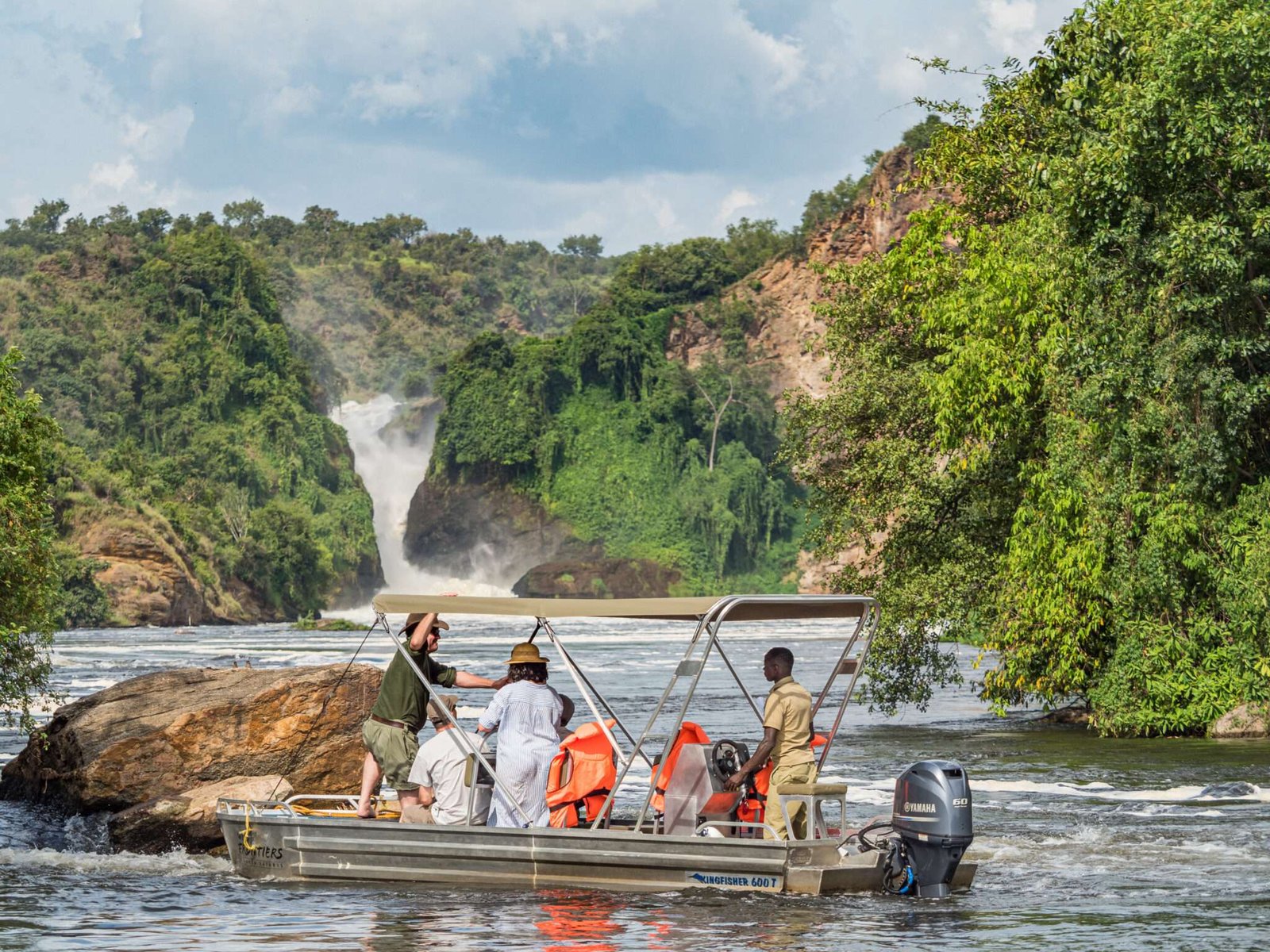 Top of The Falls in Murchison